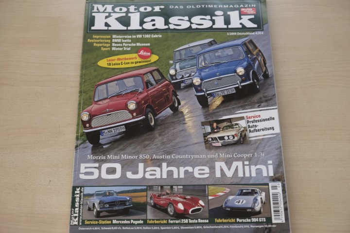 Deckblatt Motor Klassik (03/2009)